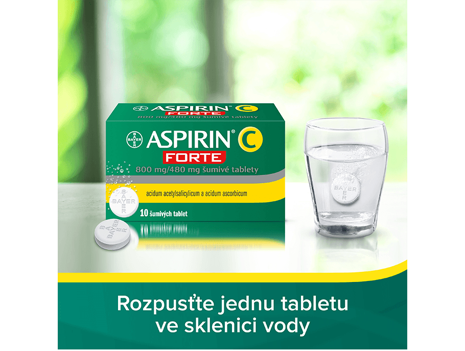 Aspirin C Forte užití