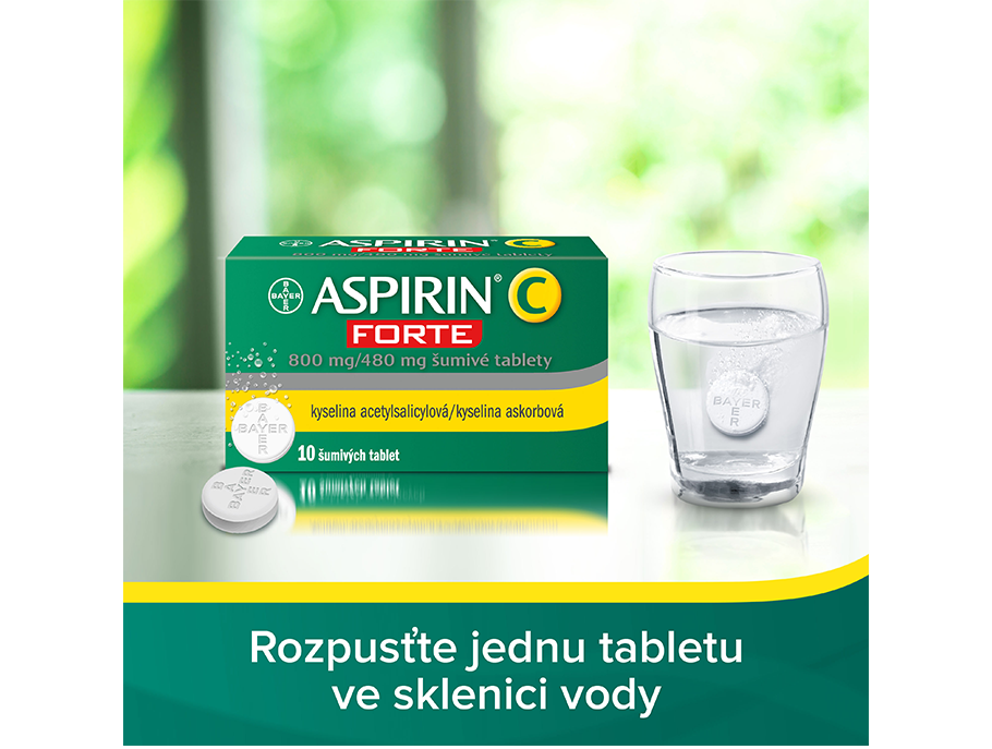 Aspirin C Forte rozpustná tableta