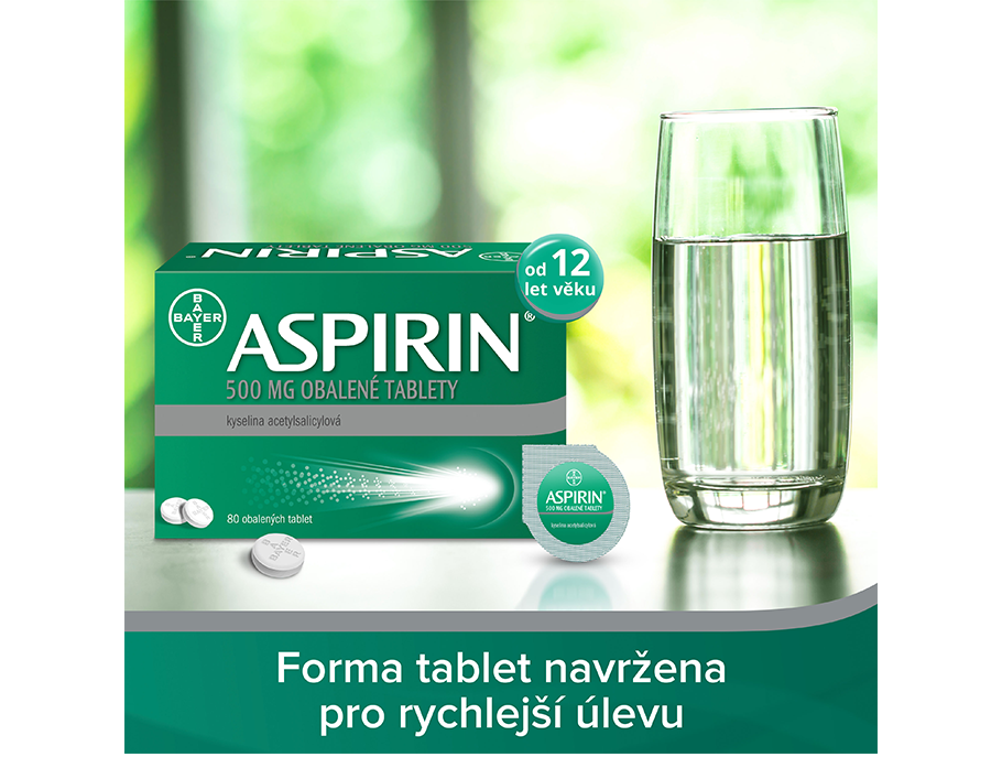 Aspirin forma šumivé tablety